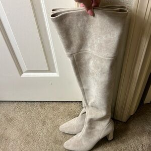 Jeffrey Campbell size 8 thigh high boots